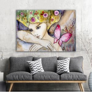 Πίνακας σε καμβά Fairy woman