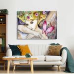 Canvas print Fairy woman