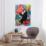 Canvas print Follow your dreams monkey