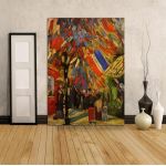 Celebration of July in Paris, Vincent van Gogh, canvas print