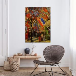 Celebration of July in Paris, Vincent van Gogh, canvas print 2
