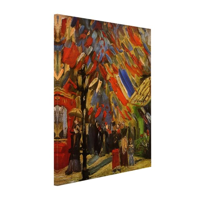 Πίνακας ζωγραφικής Celebration of July in Paris, Vincent van Gogh