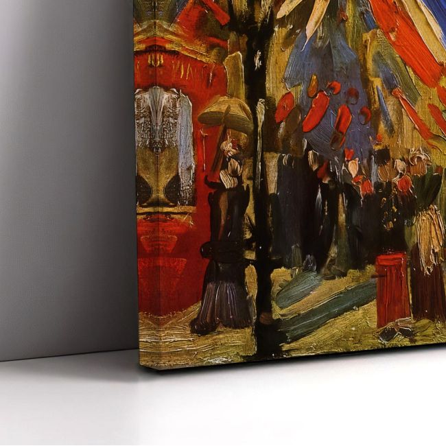 Celebration of July in Paris, Vincent van Gogh, canvas print