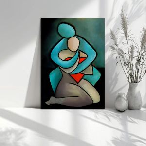 Πίνακας ζωγραφικής Abstract lovers