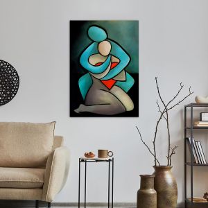 Πίνακας ζωγραφικής Abstract lovers 2
