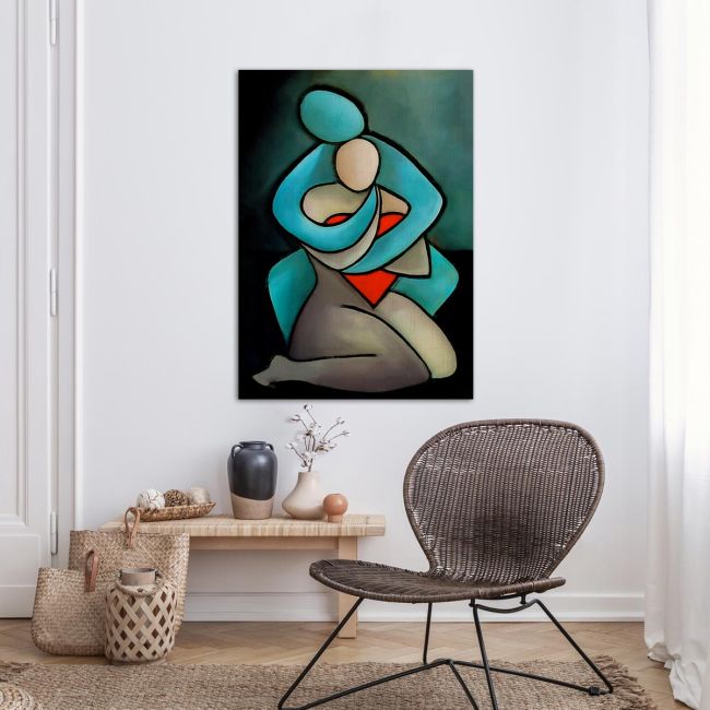 Canvas print Abstract lovers