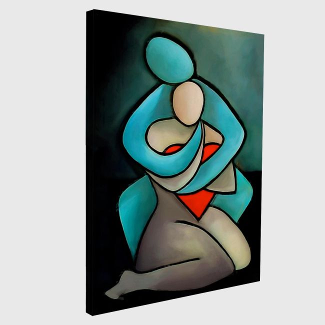 Canvas print Abstract lovers
