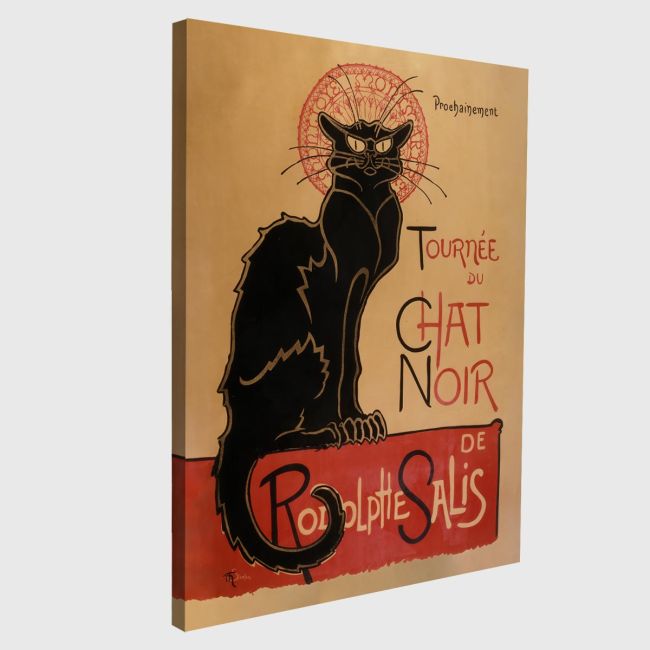 Canvas print Tournee du chat noir, Henri de Toulouse Lautrec