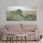 Canvas print Olive trees, Inness G.