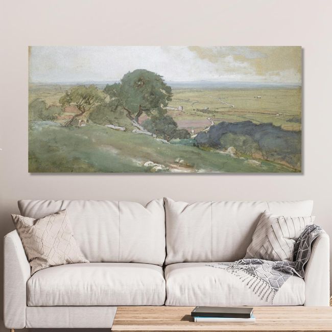 Πίνακας ζωγραφικής Olive trees, Inness G.