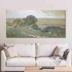 Canvas print Olive trees, Inness G.