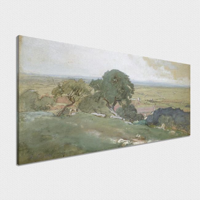 Πίνακας ζωγραφικής Olive trees, Inness G.
