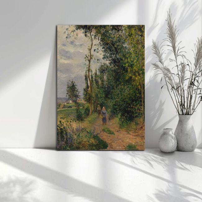 Πίνακας ζωγραφικής Côte des Grouettes, Pissarro C.