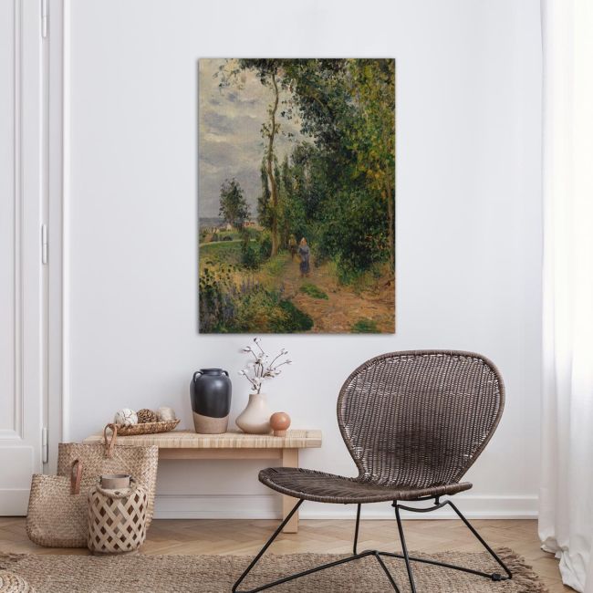 Πίνακας ζωγραφικής Côte des Grouettes, Pissarro C.