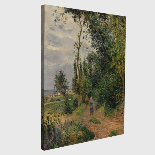 Πίνακας ζωγραφικής Côte des Grouettes, Pissarro C.