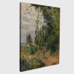 Canvas print Côte des Grouettes, Pissarro C.