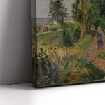 Canvas print Côte des Grouettes, Pissarro C.