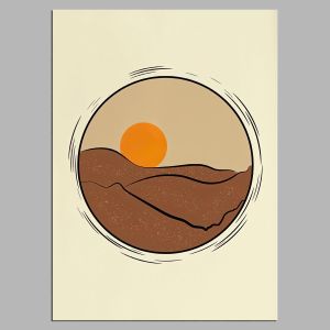 Desert sun, αφίσα, κάδρο 2