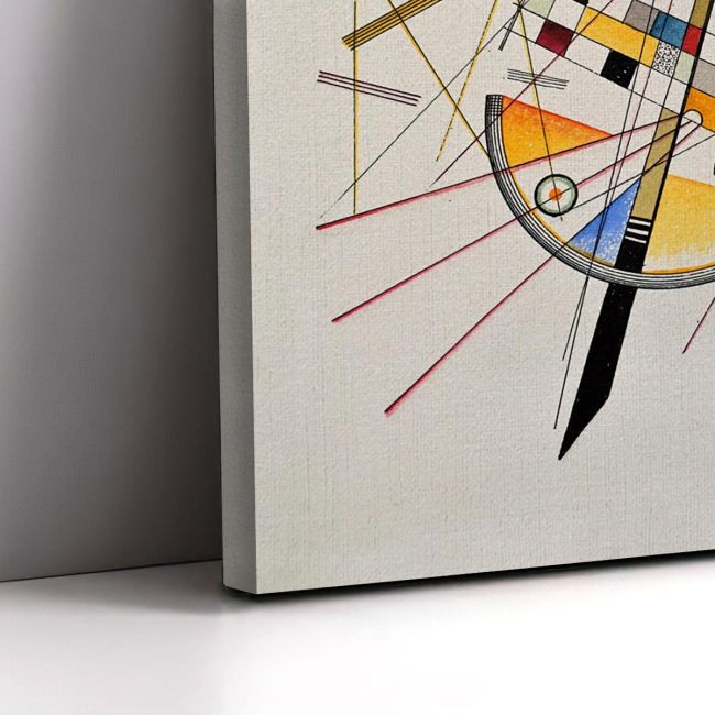 Πίνακας ζωγραφικής Delicate tension, Kandinsky W.