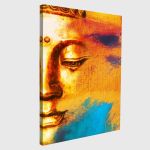 Πίνακας σε καμβά Abstract Buddha face