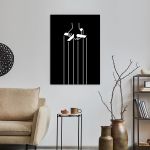 Canvas print Puppet Godfather