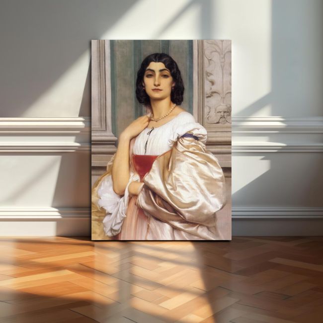Πίνακας ζωγραφικής A Roman lady, Leighton Frederic