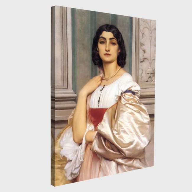 Πίνακας ζωγραφικής A Roman lady, Leighton Frederic