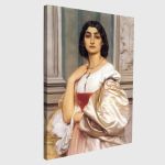 Πίνακας ζωγραφικής A Roman lady, Leighton Frederic