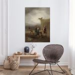 Canvas print Comicos ambulantes, Goya F.