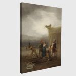 Canvas print Comicos ambulantes, Goya F.