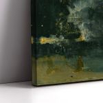 Πίνακας ζωγραφικής Nocturne in black and gold, McNeill Whistler