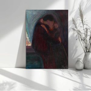 Canvas print The kiss, Munch