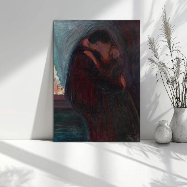 Πίνακας ζωγραφικής The kiss, Munch