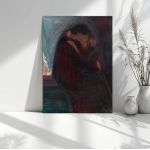 Πίνακας ζωγραφικής The kiss, Munch