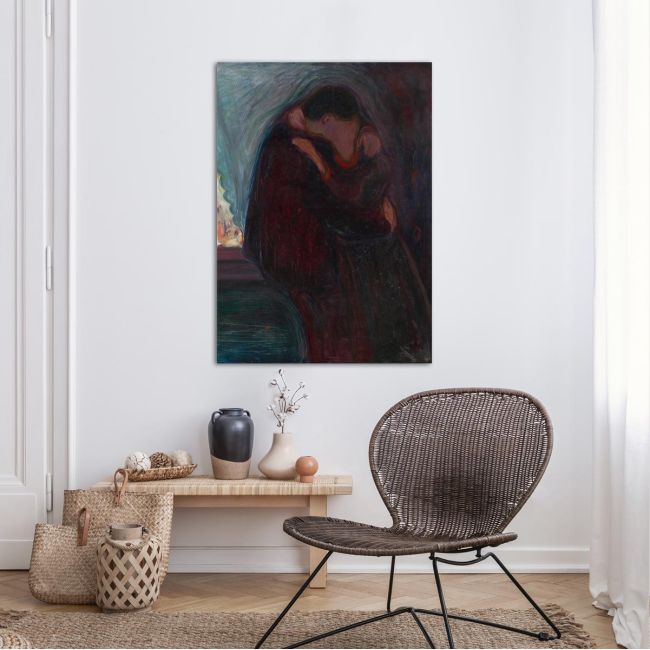 Πίνακας ζωγραφικής The kiss, Munch