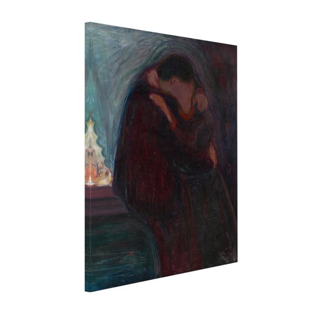 Πίνακας ζωγραφικής The kiss, Munch