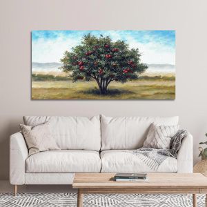 Canvas print Pomegranate, panoramic