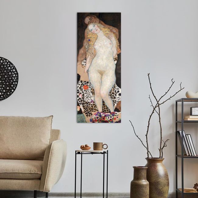 Πίνακας ζωγραφικής Adam and Eva, Klimt Gustav