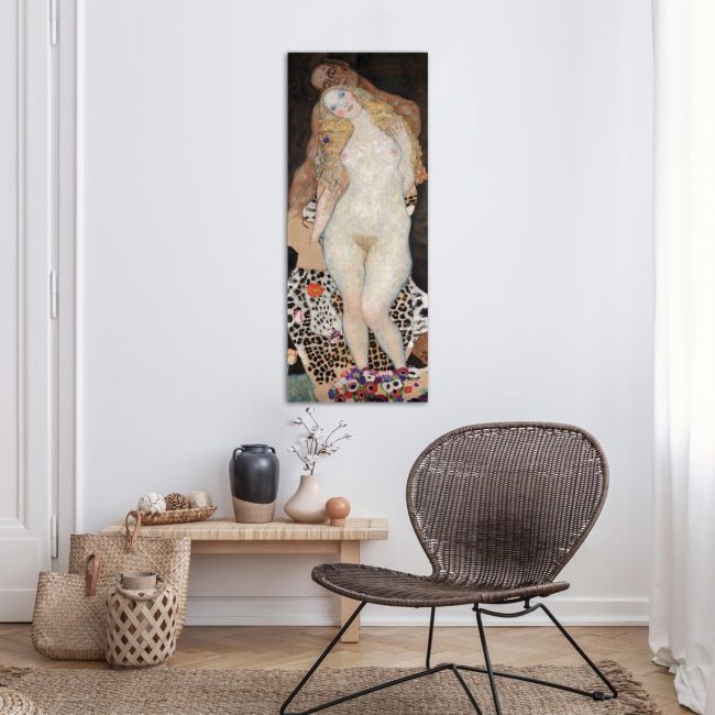 Πίνακας ζωγραφικής Adam and Eva, Klimt Gustav