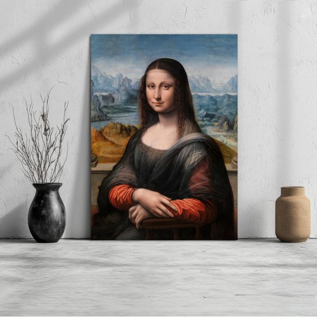Canvas print A Da Vinci's student copy of Mona Lisa