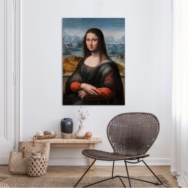 Canvas print A Da Vinci's student copy of Mona Lisa