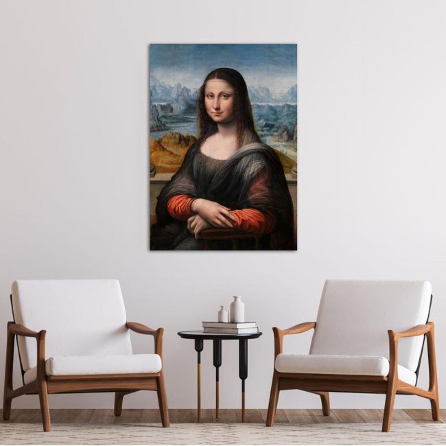 Canvas print A Da Vinci's student copy of Mona Lisa