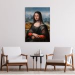 Canvas print A Da Vinci's student copy of Mona Lisa