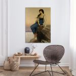 Canvas print Graziella, Lefebvre J. J.
