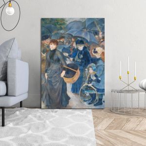 Canvas print The umbrellas, Renoir