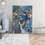 Canvas print The umbrellas, Renoir