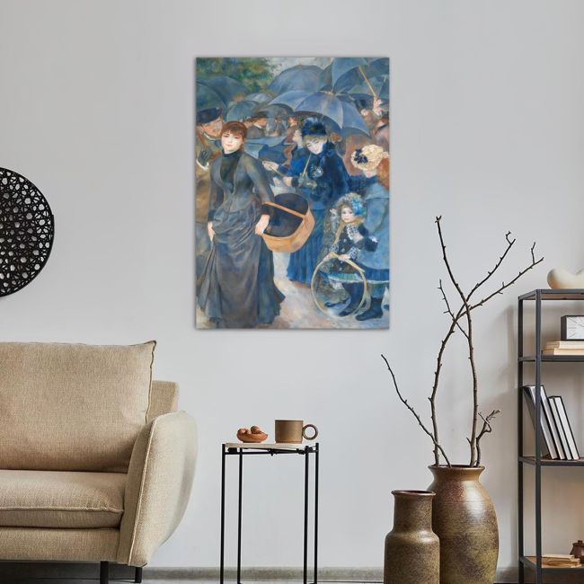 Canvas print The umbrellas, Renoir