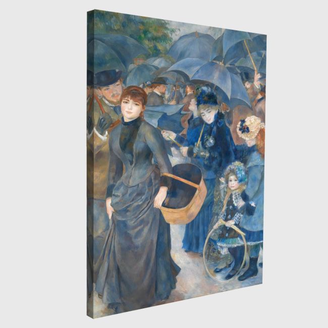 Canvas print The umbrellas, Renoir