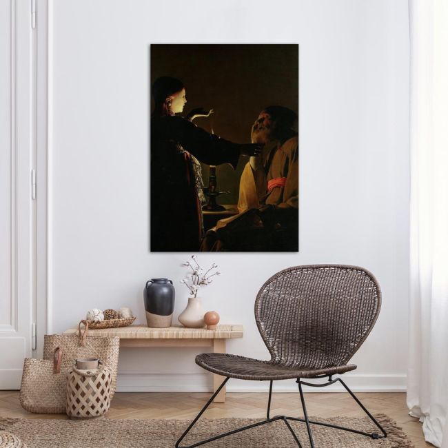 Πίνακας ζωγραφικής St Joseph, appearance of angel, De La Tour Georges