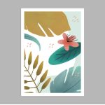 Tropical vibes III, poster